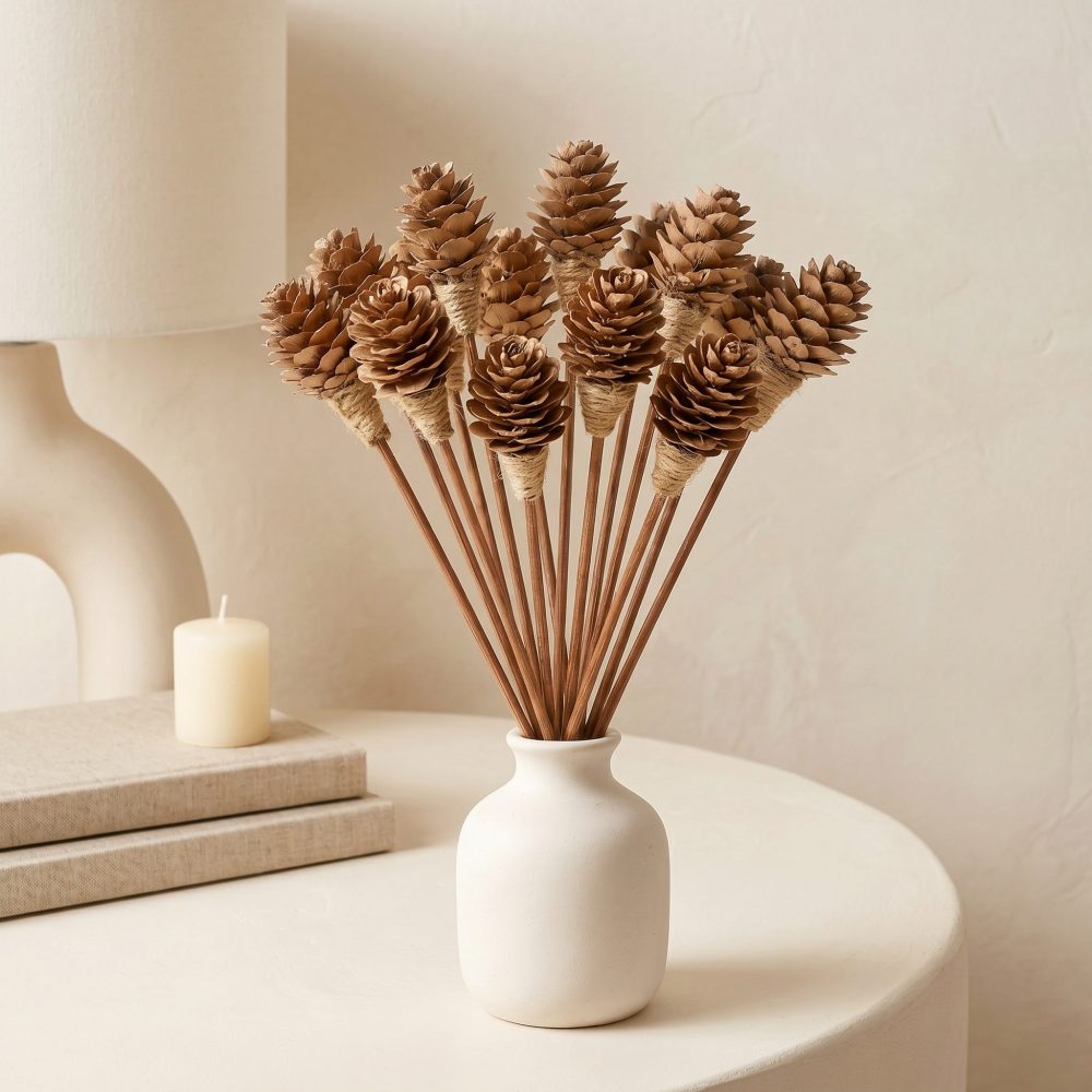 Mini Pinecone Reed Diffuser Sticks, 9″ — 16 Pack