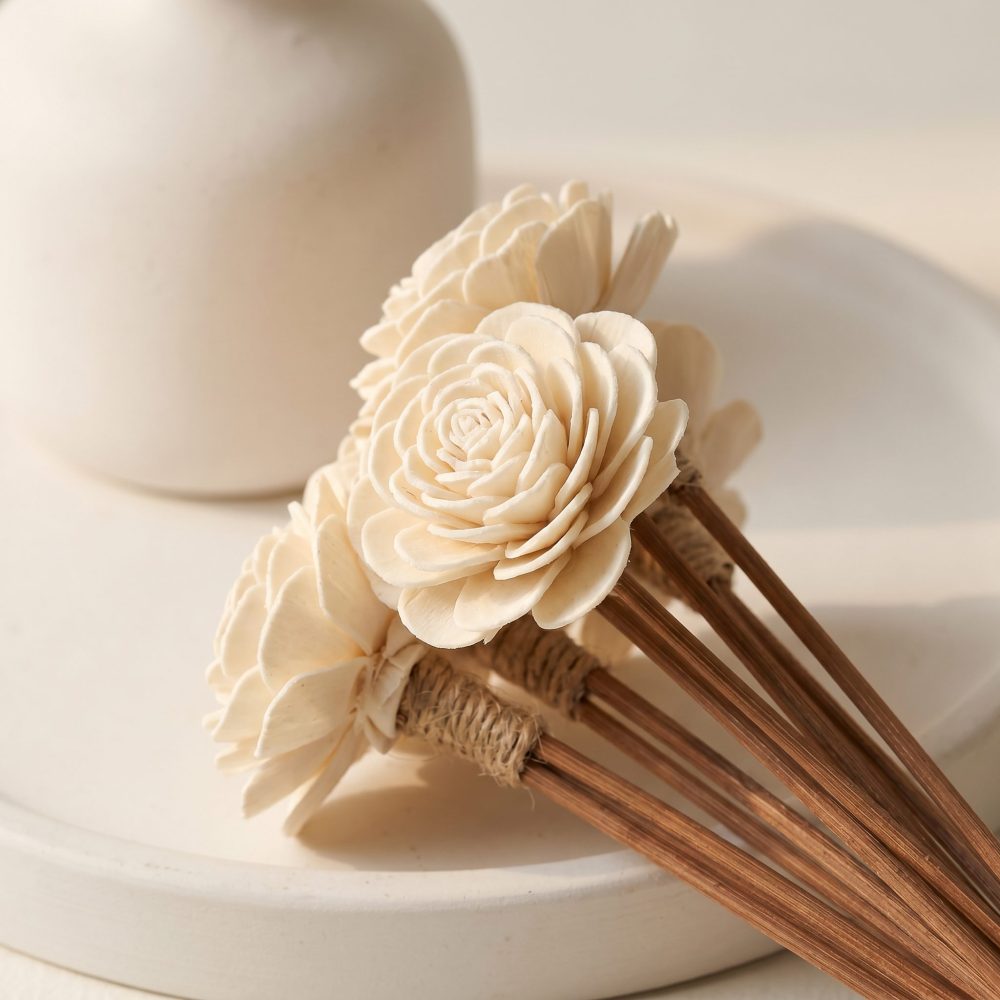 Sola Wood Flower Reed Diffuser Sticks, 9″ — 12 Pack