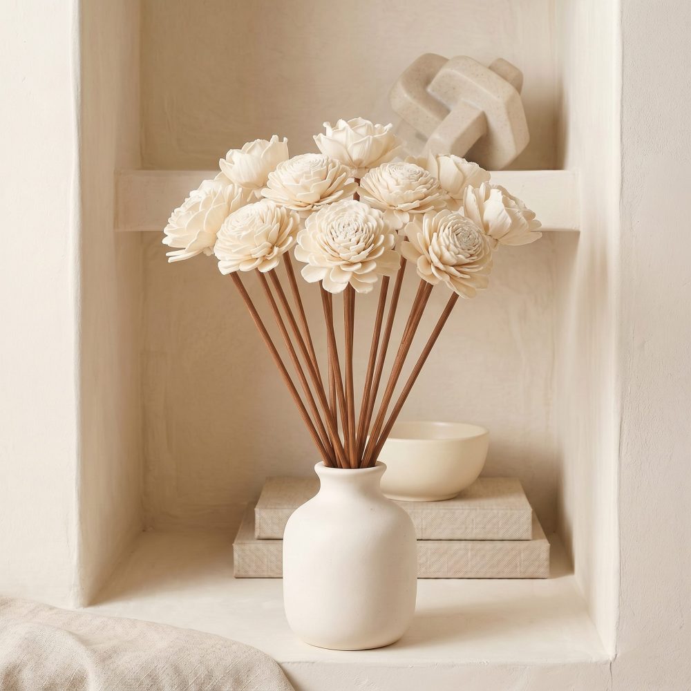 Sola Wood Flower Reed Diffuser Sticks, 9″ — 12 Pack