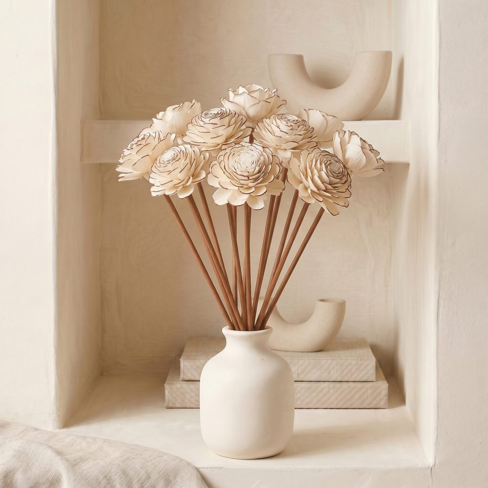 Sola Wood Flower Reed Diffuser Sticks, 9″ — 12 Pack