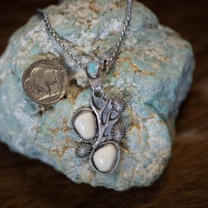 elk ivory pendant