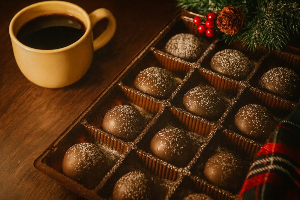 Chocolate Peanut Butter Balls: Limited Edition Holiday Box