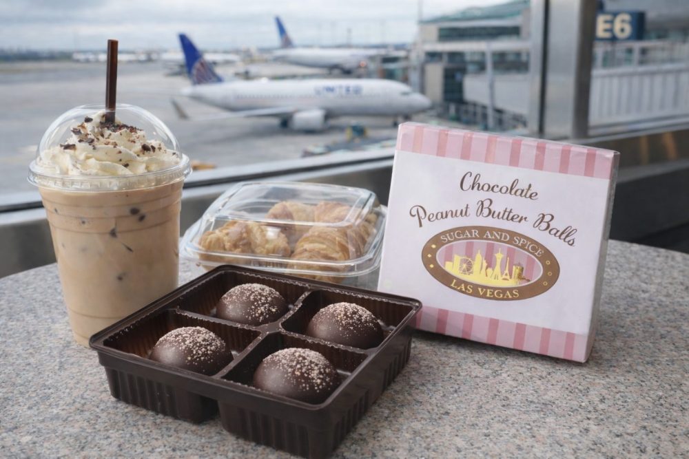 Chocolate Peanut Butter Balls: 4 Count Box
