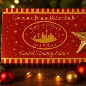Chocolate Peanut Butter Balls: Limited Edition Holiday Box