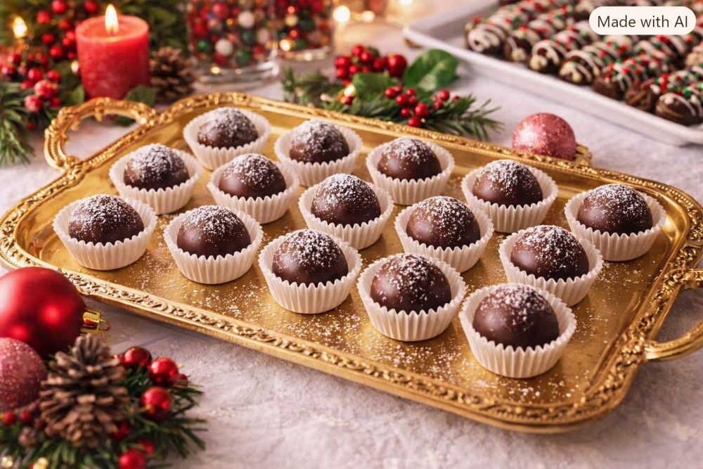Chocolate Peanut Butter Balls: Limited Edition Holiday Box