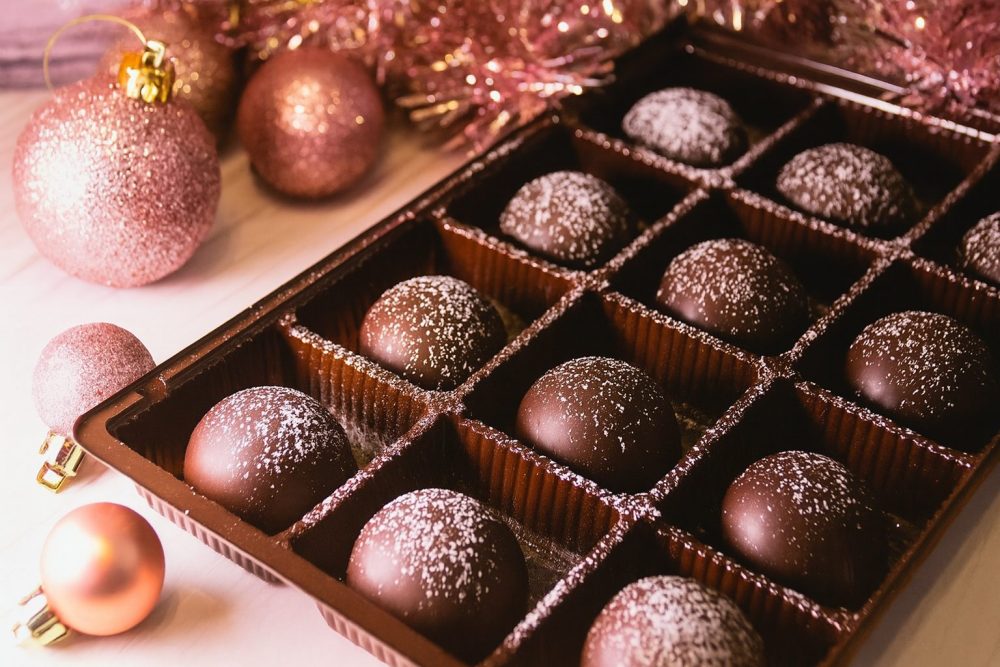 Chocolate Peanut Butter Balls: Limited Edition Holiday Box