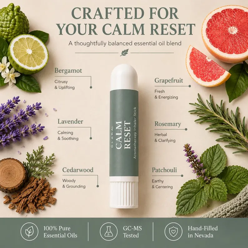 OLARA Aromatherapy Inhaler Discovery Set – 4 Pack