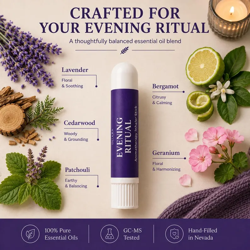 OLARA Aromatherapy Inhaler Discovery Set – 4 Pack