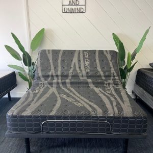 The Plug Package Elite: Mattress, Adjustable Base All In One W/ Massage, LED Lights, And USB