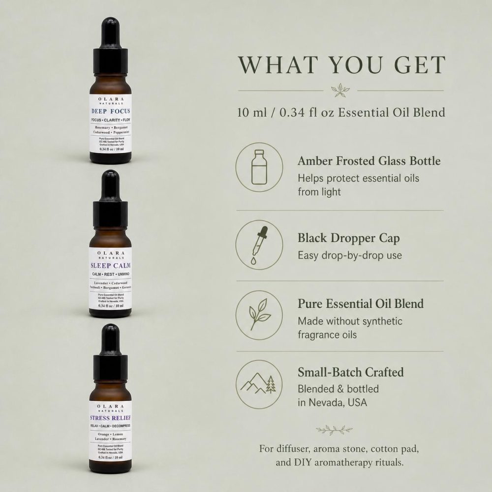 Inner Strength Essential Oil Blend, Bergamot Grapefruit Rosemary, 10ml Diffuser Oil