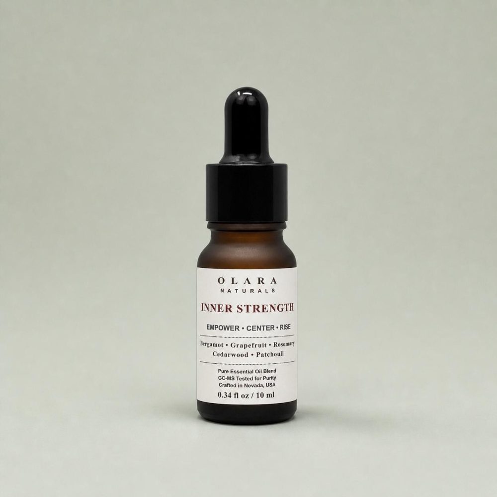 Inner Strength Essential Oil Blend, Bergamot Grapefruit Rosemary, 10ml Diffuser Oil