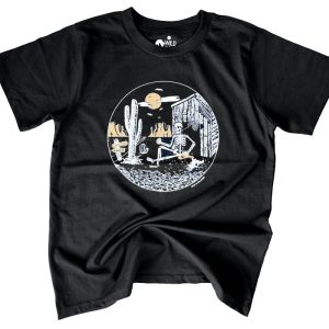 Ghost Town Skeleton Halloween Tee (Unisex)