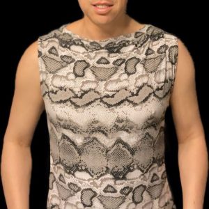 Python Snake Print Vest