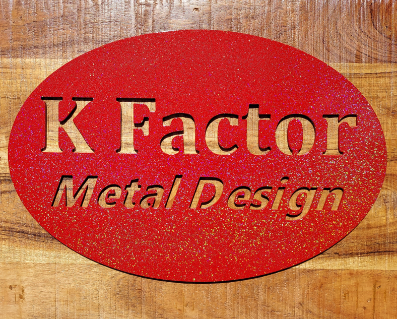 K FACTOR METAL DESIGN Logo